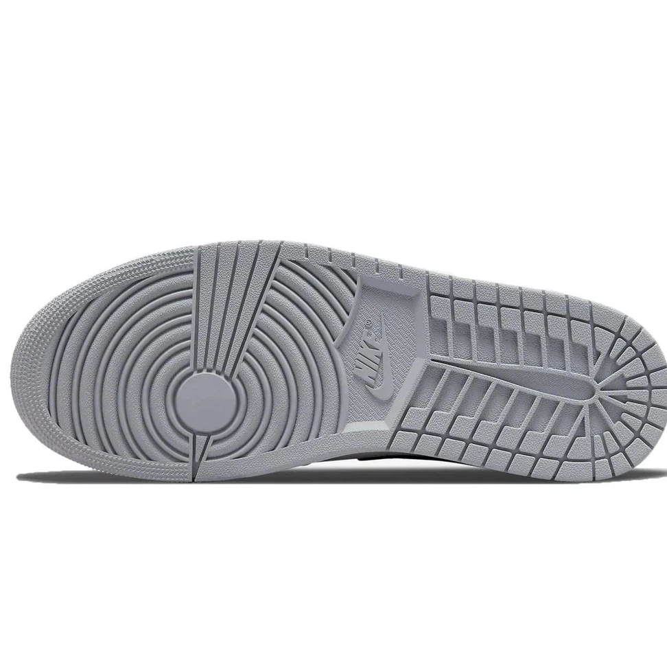Light Grey Anthracite Mid Jordan Smoke 1 Air 0607